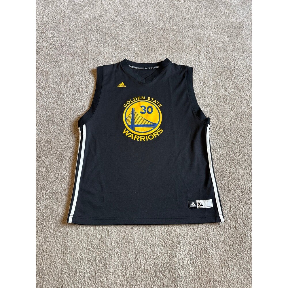 Steph Curry Golden State Warriors Adidas Youth NBA Jersey Size XL